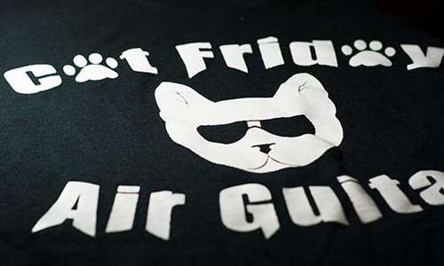 Cat Friday T-shirt design front